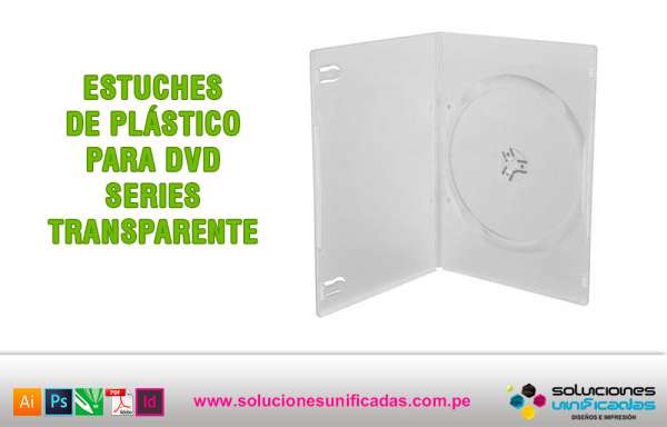 SUCD012 - Estuche DVD Transparente
