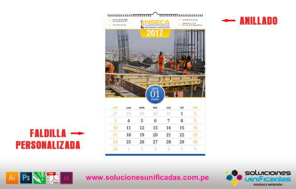 Calendarios de Pared - D1